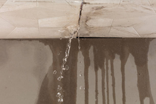 Professional Burst Pipe Cleanup technician working in Gibson, GA